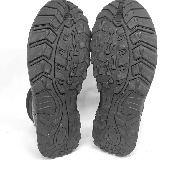 HI-TEC Tactical Performance Mens Black Leather Ankle Boots Rubber Soles US 12 M main image 6